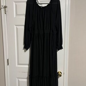 Knox Rose Black Long Sleeve Dress